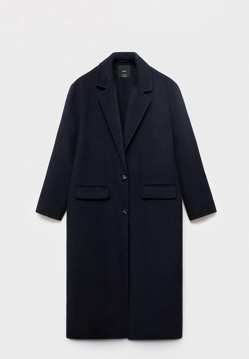 MANGO - Coat vilto - navy
