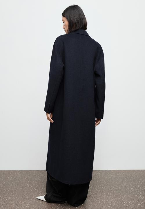 MANGO - Coat vilto - navy