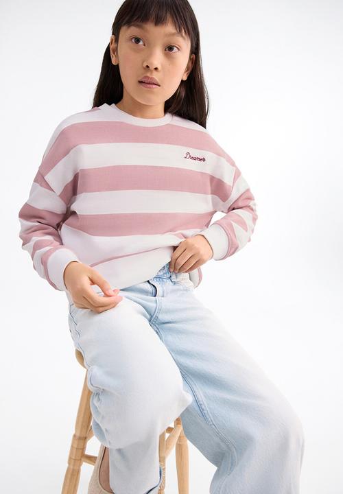 MANGO - Sweatshirt dreamer - pink