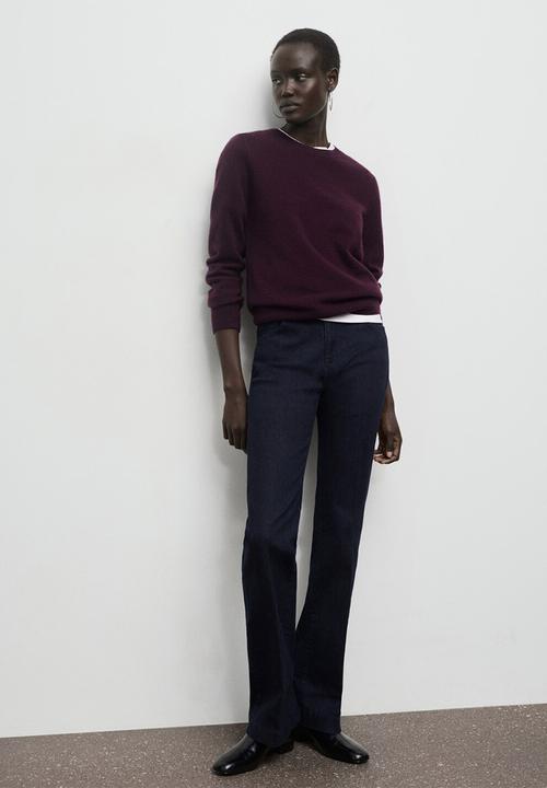 MANGO - Jeans jolene - open blue