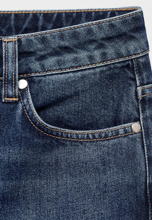 MANGO - Jeans blanca - open blue