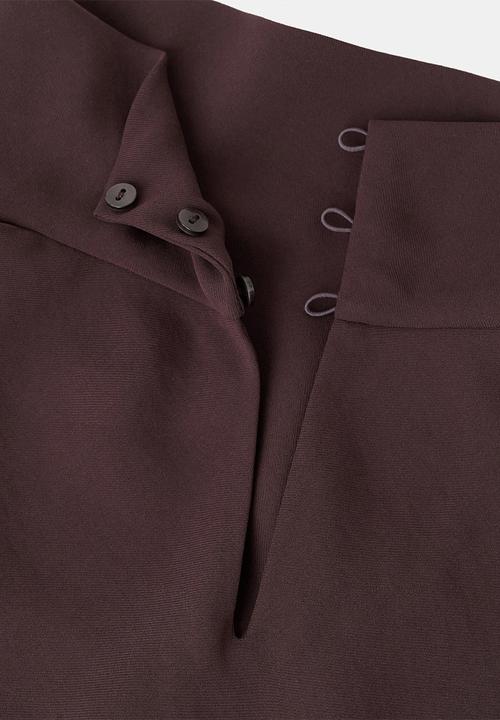 MANGO - Dress coco - brown