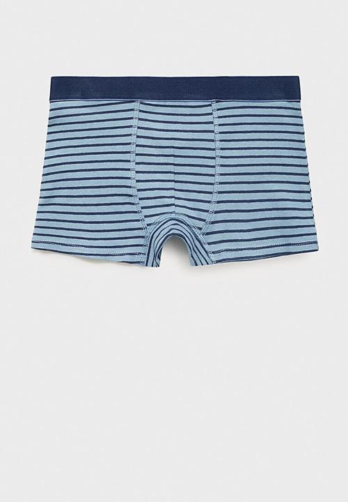 MANGO - Boxers travel - medium blue