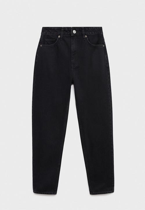 MANGO - Jeans Mom2000 - Open Grey