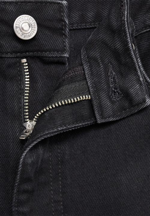 MANGO - Jeans Mom2000 - Open Grey