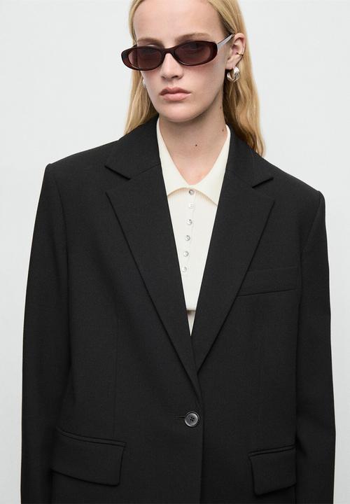 MANGO - Blazer mila - black