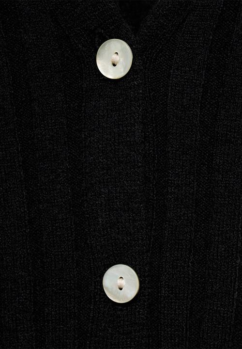 MANGO - Cardigan Flurry - Black