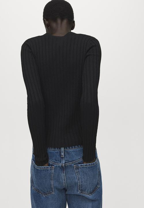 MANGO - Cardigan Flurry - Black