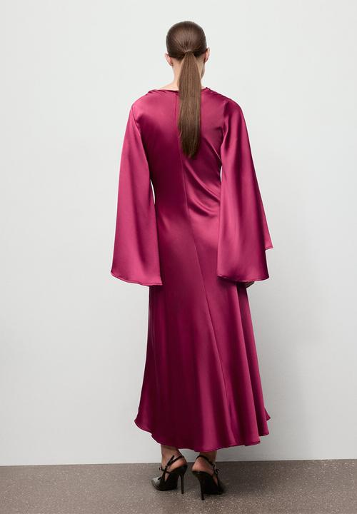 MANGO - Dress maria - bright pink