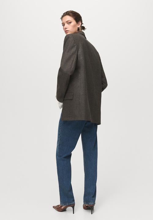 MANGO - Blazer beth - brown