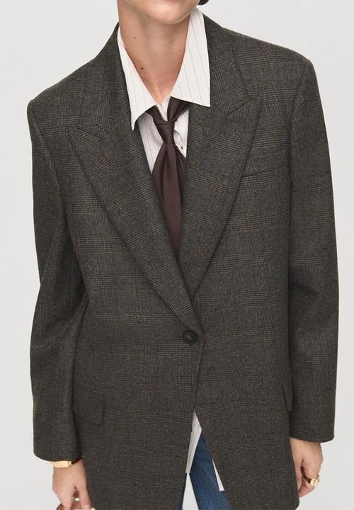 MANGO - Blazer beth - brown