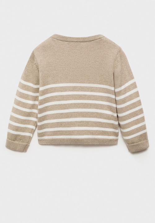 MANGO - Sweater gales - light pastel brown