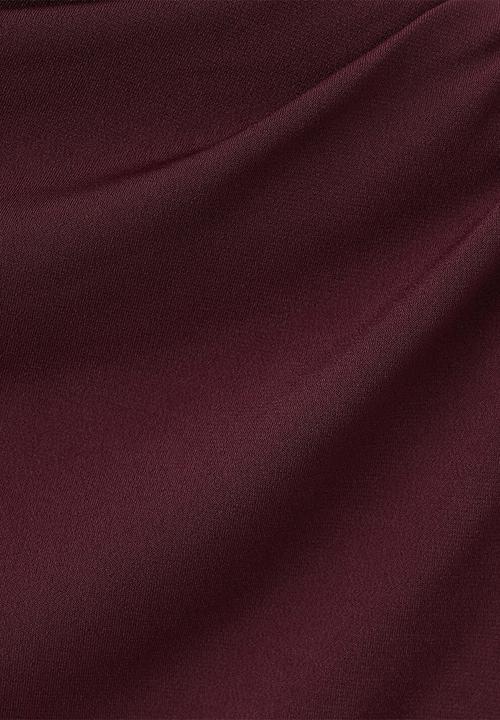 MANGO - T-shirt chasi - dark red