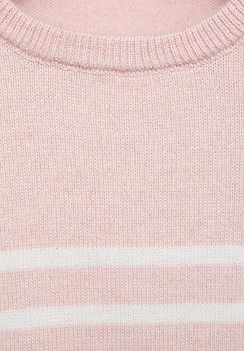 MANGO - Sweater gales - light pastel pink