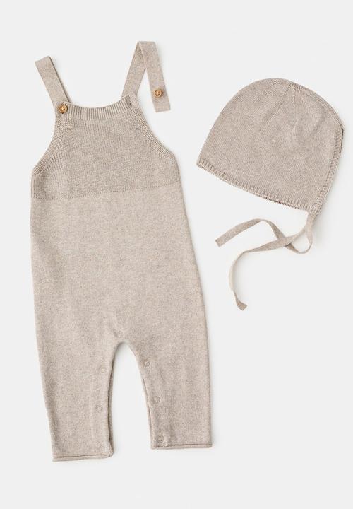 MANGO - Overall chesterp - light beige