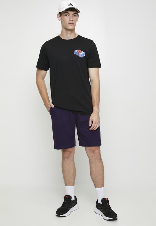 adidas Performance - Big Logo SJ Tonal Shorts - aurora plum