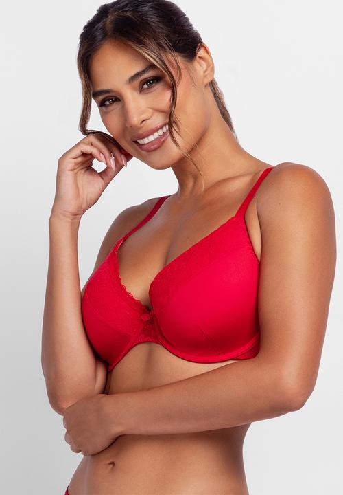 DORINA - Sonia-2pp demi - red/black