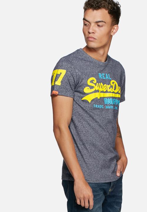 Superdry. - Vintage logo duo tee