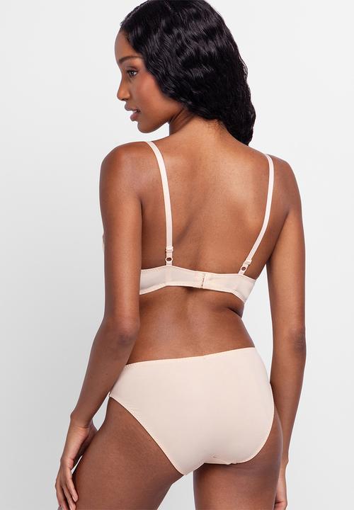 DORINA - Angie-2 pack push up plunge - black & beige