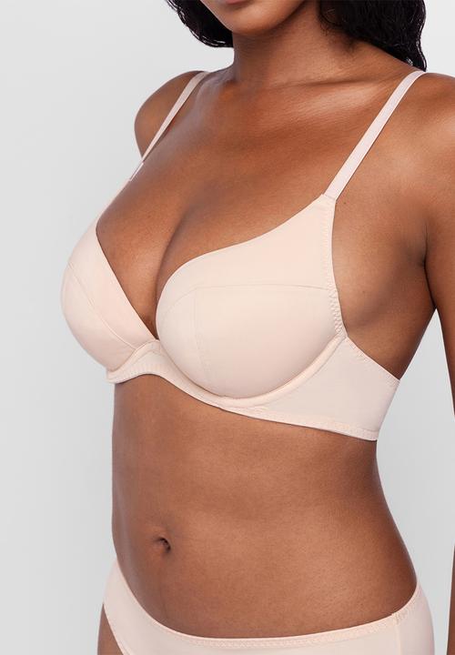 DORINA - Angie-2 pack push up plunge - black & beige