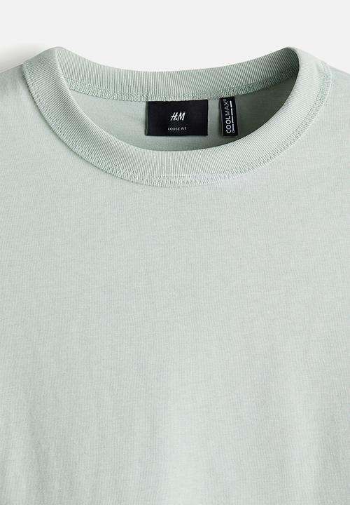 H&M - Coolmax® loose fit t-shirt - mint green