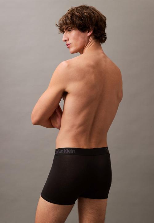 Calvin Klein - Trunk 3Pk - Black, Shoreline, Grey Heather