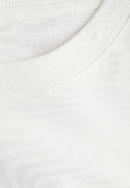 H&M - Printed t-shirt - white fish