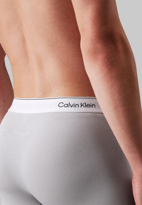 Calvin Klein - Trunk 3Pk - Vint Indigo, Micro Chip, Lilac Qrtz