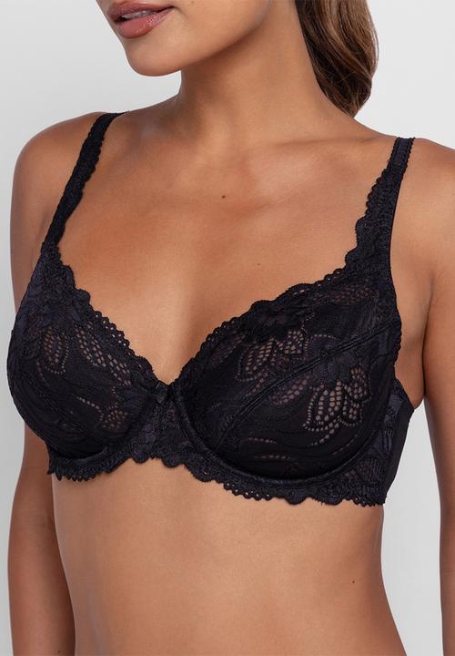 DORINA - Angie 2 pack non padded wired bra - black & fuchsia
