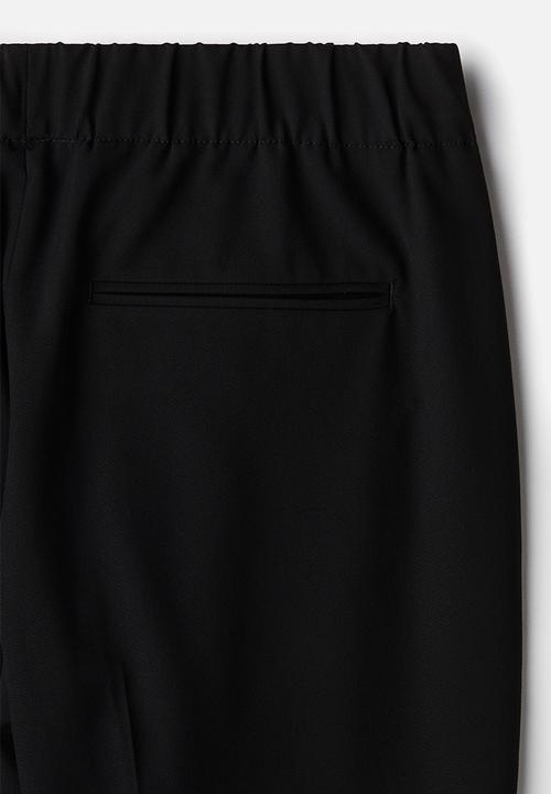 H&M - Relaxed fit trousers - black