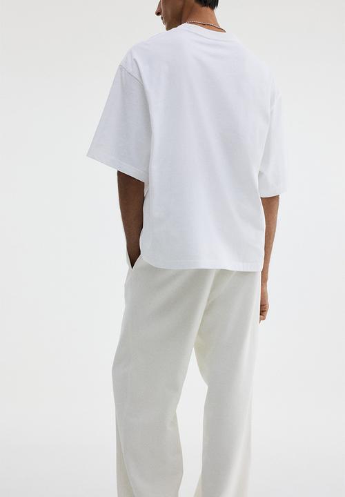 H&M - Oversized fit t-shirt - white