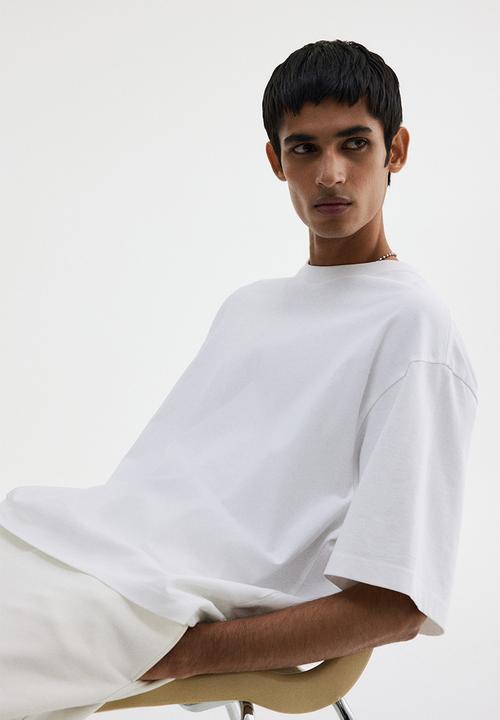H&M - Oversized fit t-shirt - white