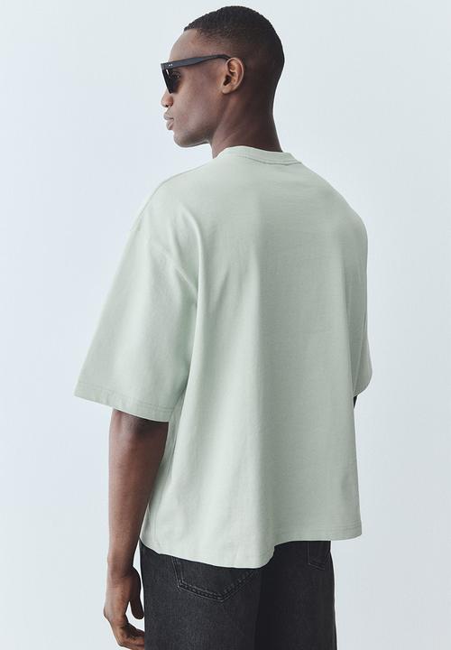 H&M - Oversized fit t-shirt - mint green