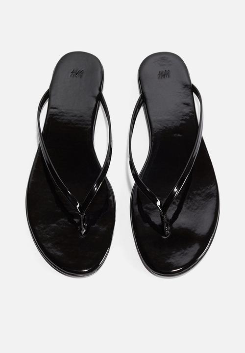 H&M - Flip-flops - black
