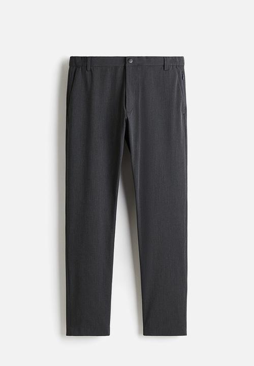 H&M - Slim fit trousers - dark grey