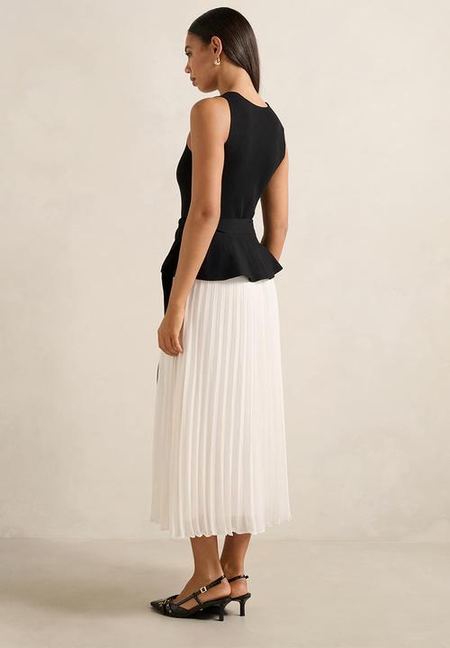 Forever New - Peony Pleat Mixed Dress