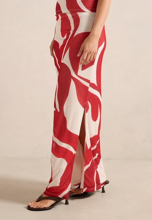 Forever New - Mia Mesh Maxi Skirt - Nusa Leaf Co-Ord