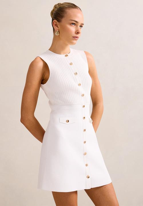 Forever New - Issie Stitch Interest Mini Dress
