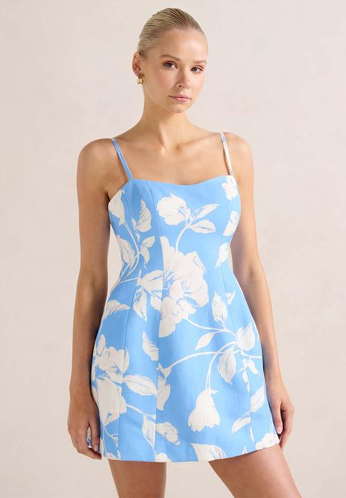Forever New - Maura Structured Linen Mini Dress