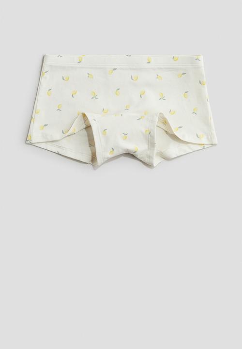 H&M - 5-Pack cotton boxers - yellow/white 