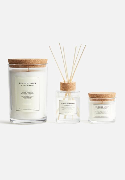 H&M - Cork-lid scented candle - white