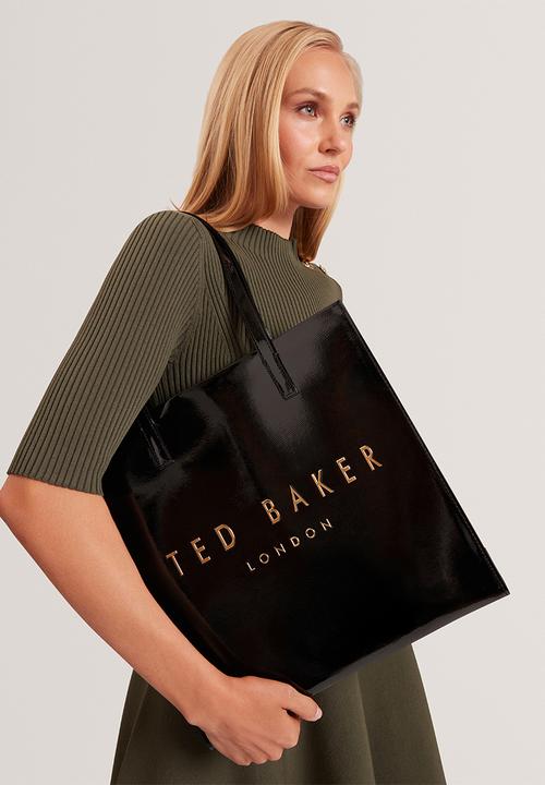 Ted Baker - Crinkon Large Icon Tote Bag - Black