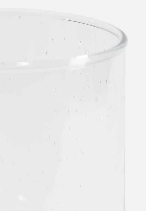 H&M - Glass candle lantern - clear glass