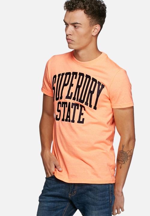 Superdry. - Sstate fluro tee