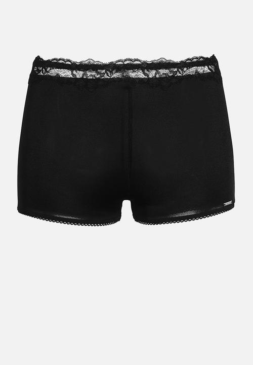 DORINA - Origins-shiny micro boyshorts - black