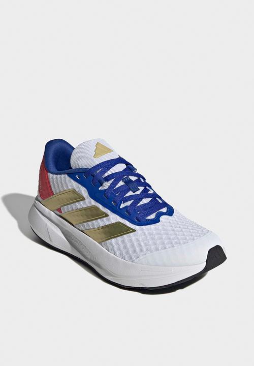 adidas Performance - Duramo Sl2 J - Ftwr White/Gold Met./Semi Lucid Red