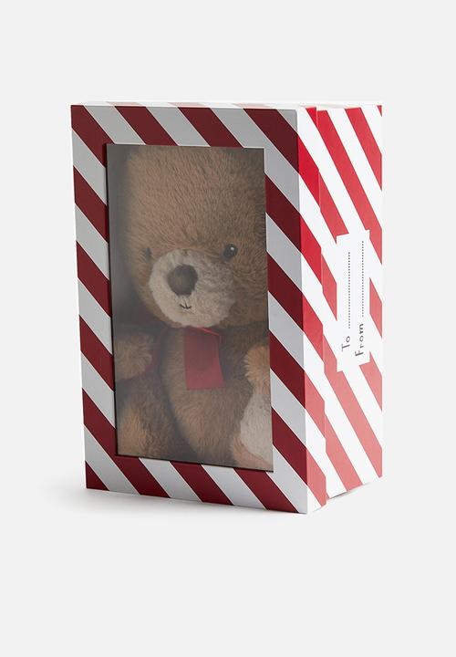 H&M - Soft toy gift box - brown