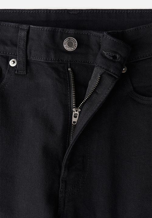 H&M - Skinny high jeans - black