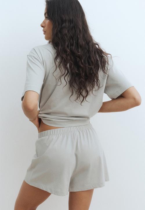 H&M - Printed pyjamas - light turquoise