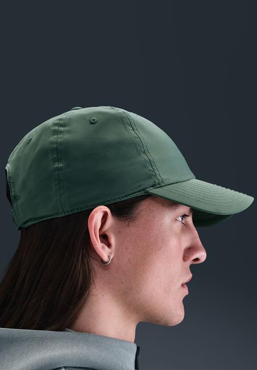 Nike - Unstructured Metal Swoosh Cap -Clay Green
